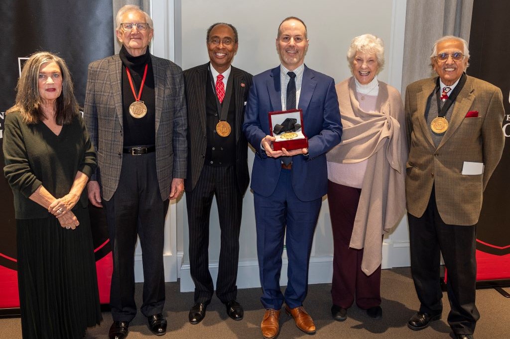 2025 Founders Day Luncheon: 2025 President's Medal Recipients with Previous Medal Recipients