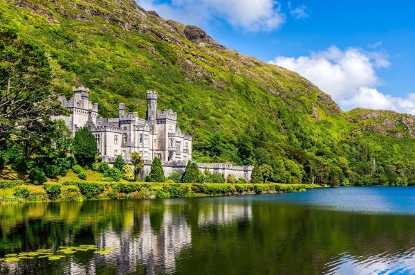 Kylemore Abbey in Connemara, Ireland