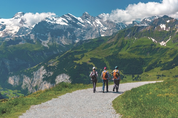 Hiking in Switzerland