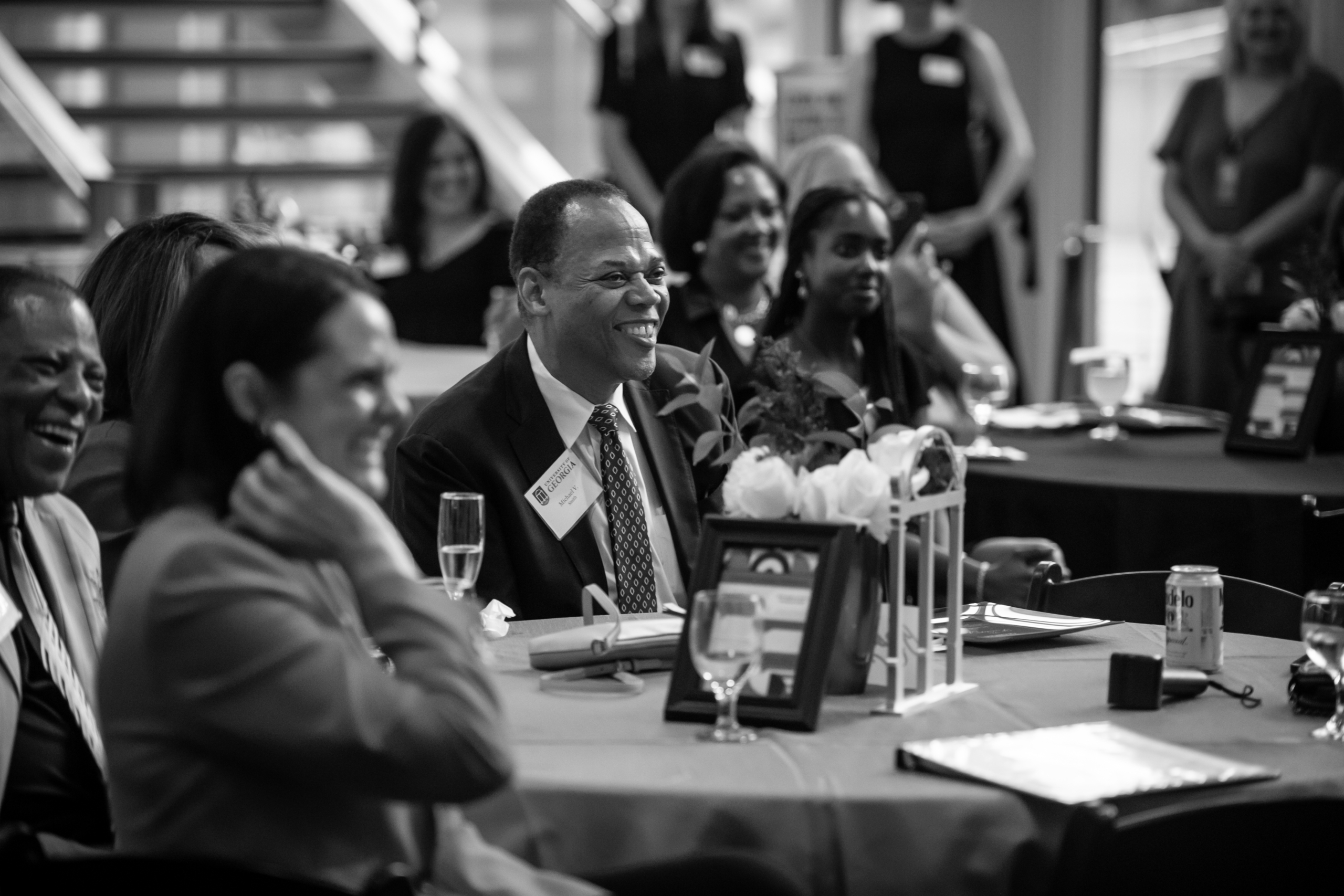 Michael Smith, Footsteps Award recipient, is pictured at the event. 