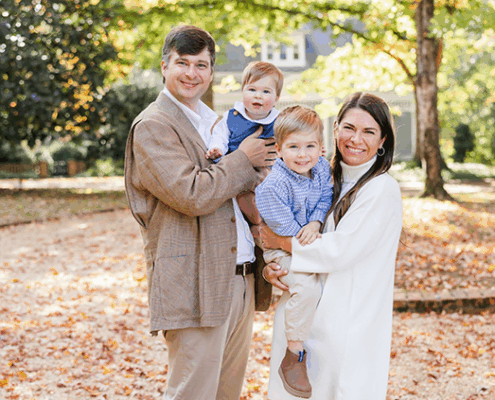 Matt and Adrianne Beacham continue their post-grad Bulldog journey by giving back to UGA.