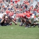 G-Day Spring Football Game Action;