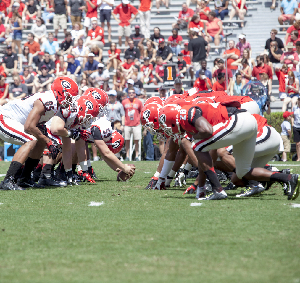 UGA G-Day  Spring Georgia Bulldogs Football Game