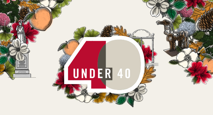 40 Under 40 Logo