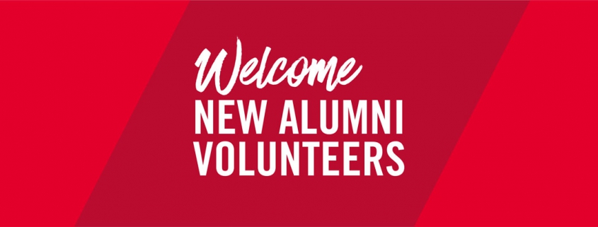 welcome new alumni volunteers header
