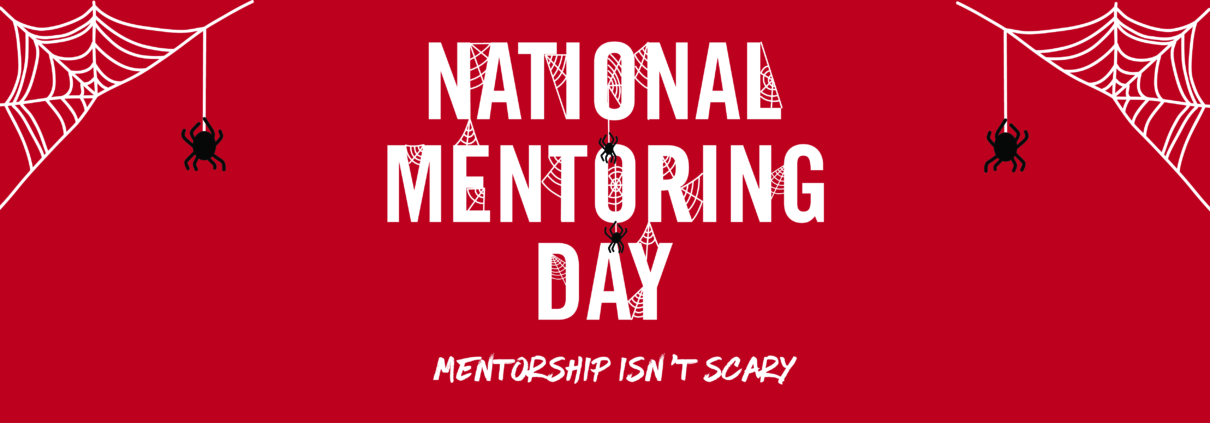 Mentorship isn't scary text graphic