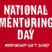 Mentorship isn't scary text graphic