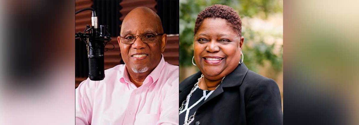 Richard Dunn (left) and Xernona Thomas (right)