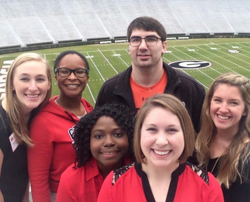 The D.C. Chapter leadership attended the annual Alumni Leadership Assembly in Athens last spring. 