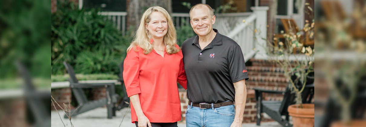 Kelly Layton and her husband, Brent