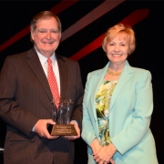 Doug and Kay Ivester at UGA's 2014 Alumni Awards Ceremony.