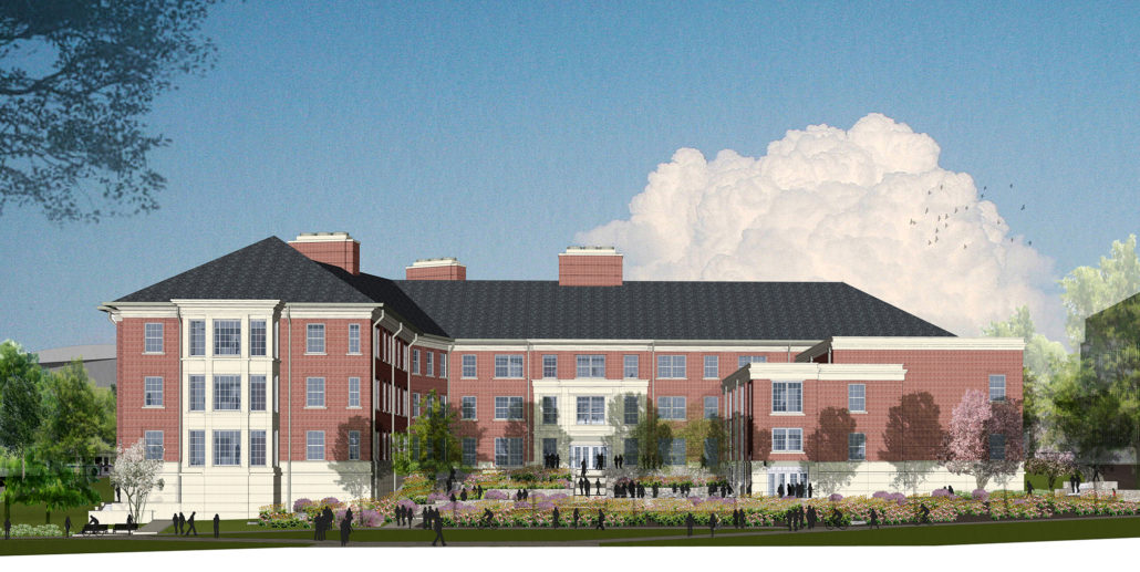 Rendering of the Science Learning Center