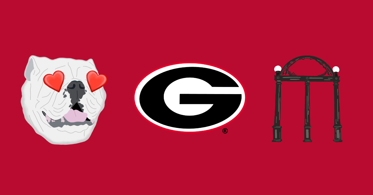 uga bulldog emoji for iphone