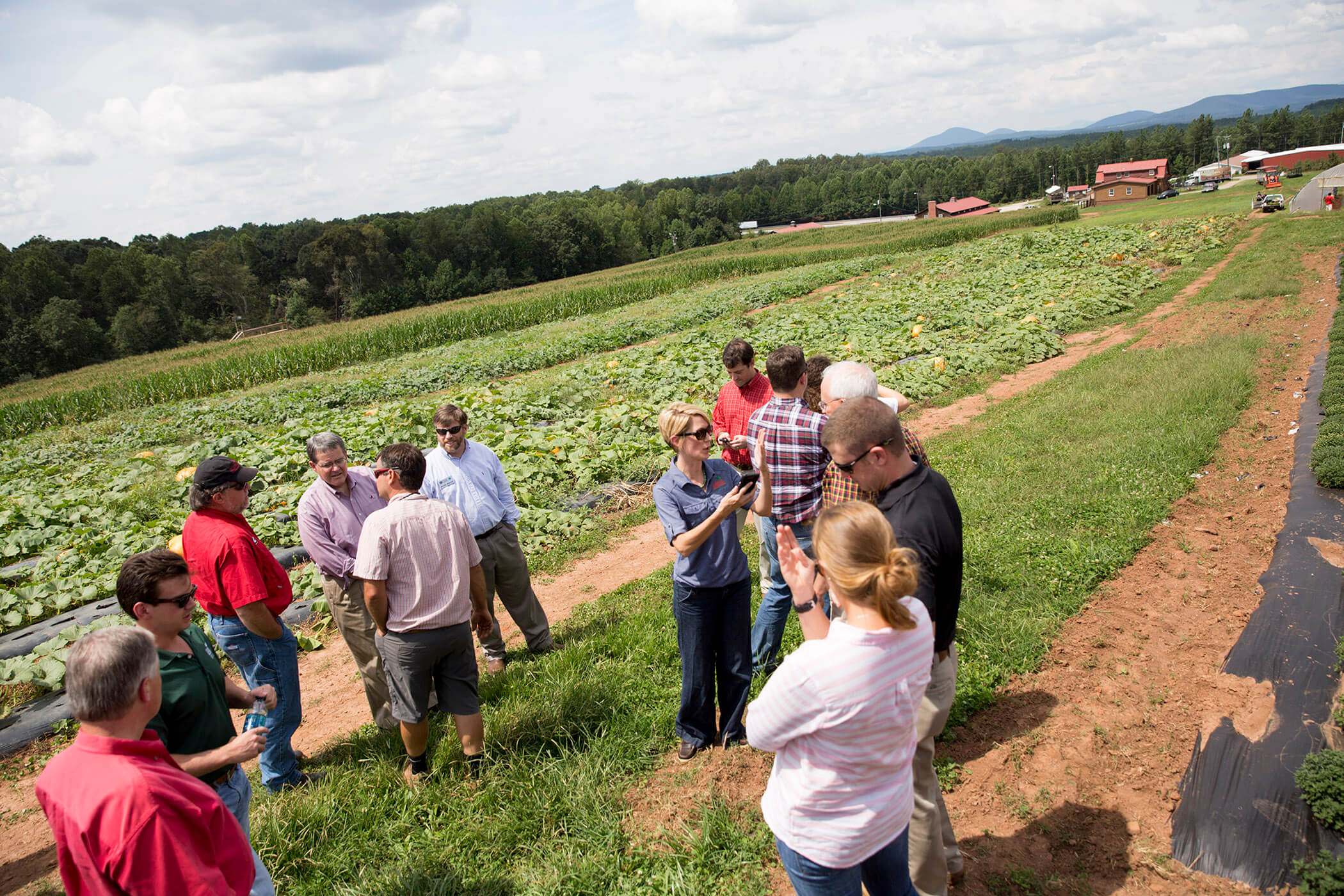2015 UGA Farm Tour in Northeast UGA Alumni