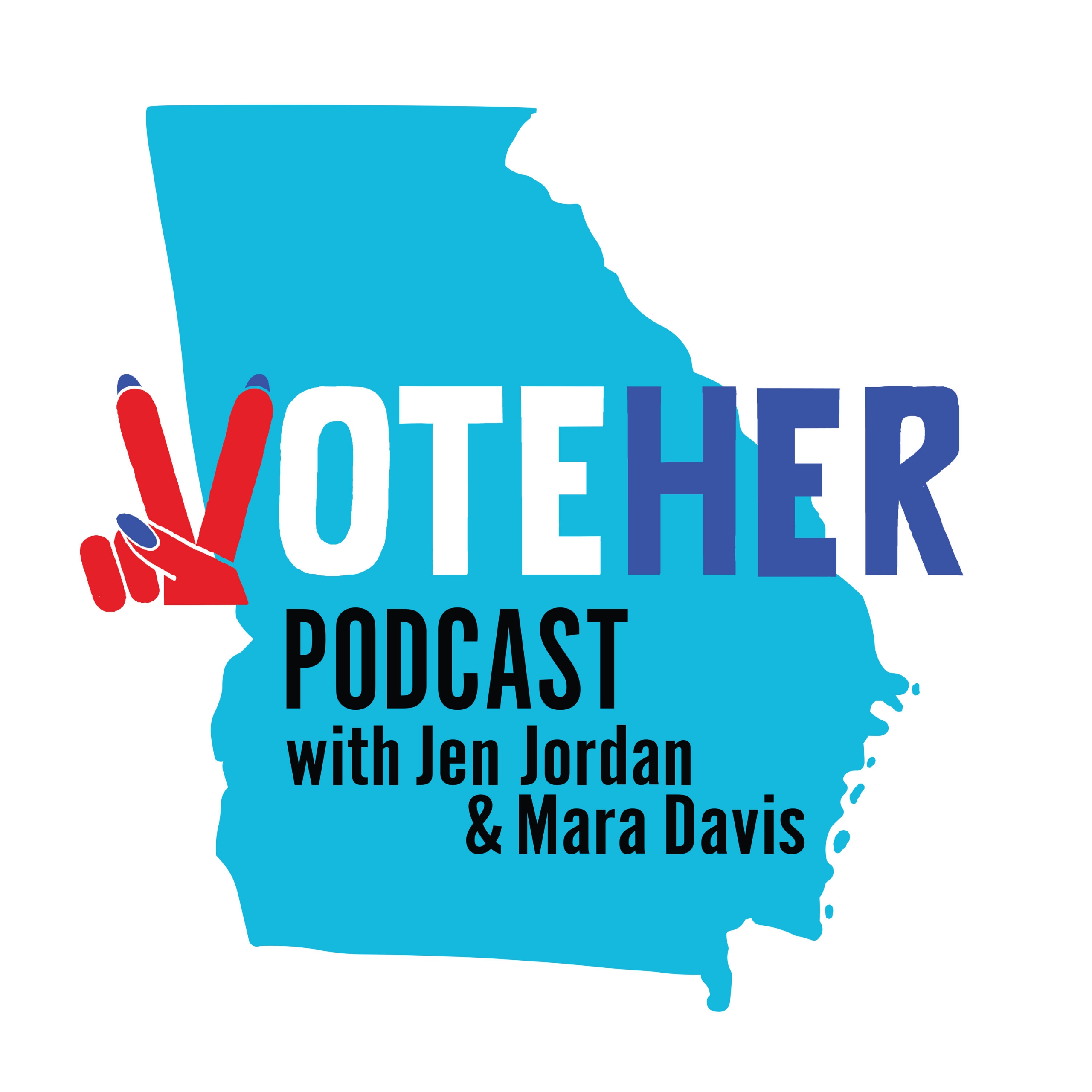 Vote Her Podcast logo