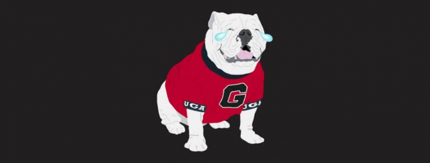 Uga laughing