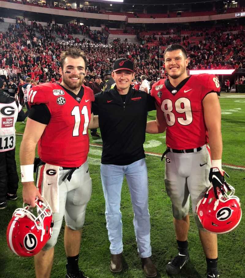 Jake Fromm and Jordan Rowe