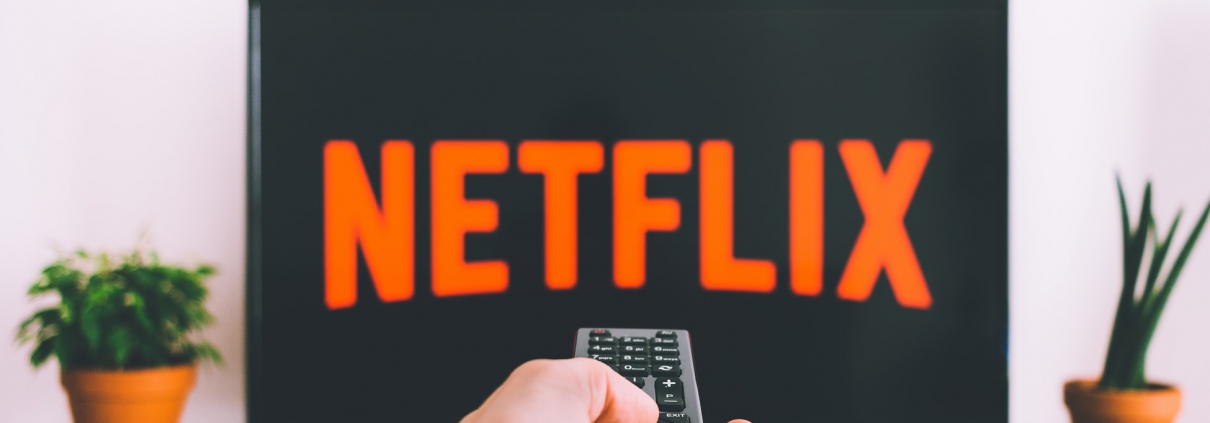 Watching Netflix graphic