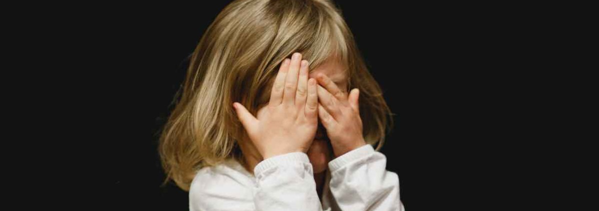 Scared girl