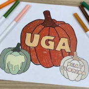 Read about UGA Halloween coloring pages